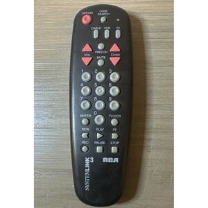 RCA System Link 3 Remote Control, Model RC300C